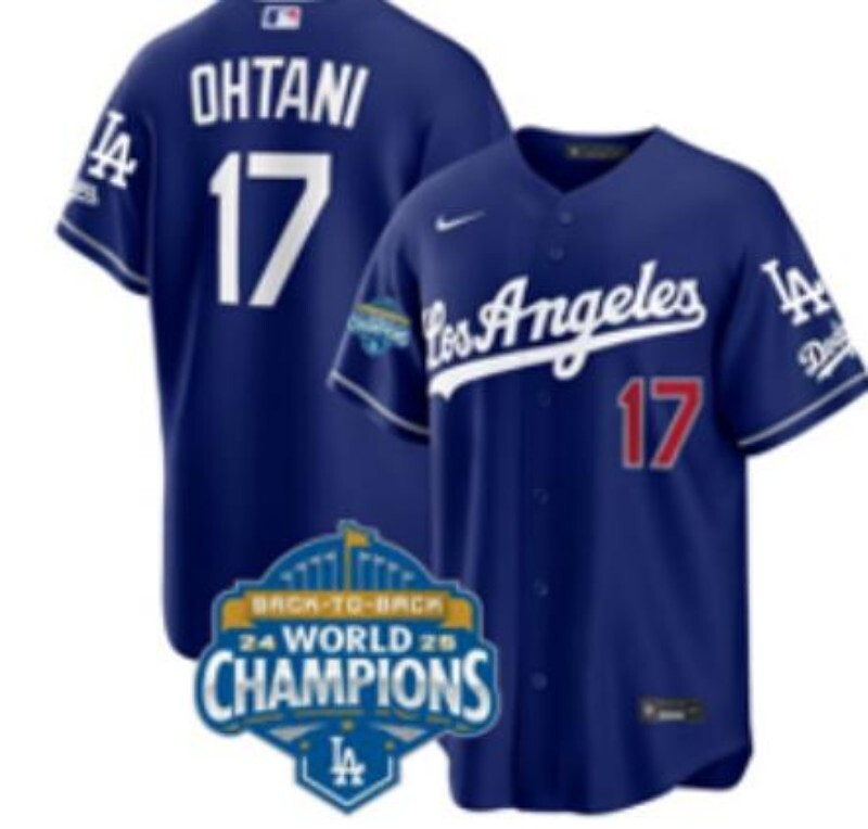 Men Los Angeles Dodgers #17 Ohtani blue Game 2026 Nike MLB Jersey 04010002
